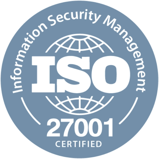 ISO 27001 Certified